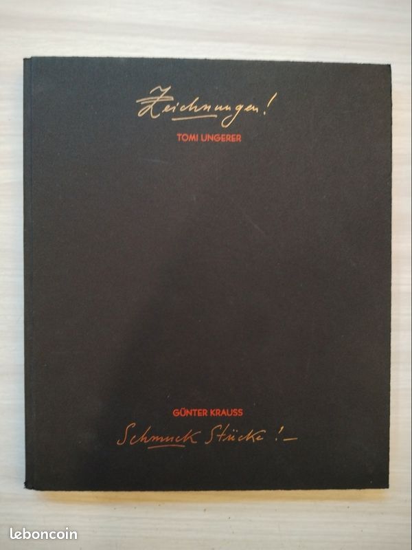 Recueil Livre Tomi Ungerer "Schmuck Stücke" Édition limitée... (image 1)