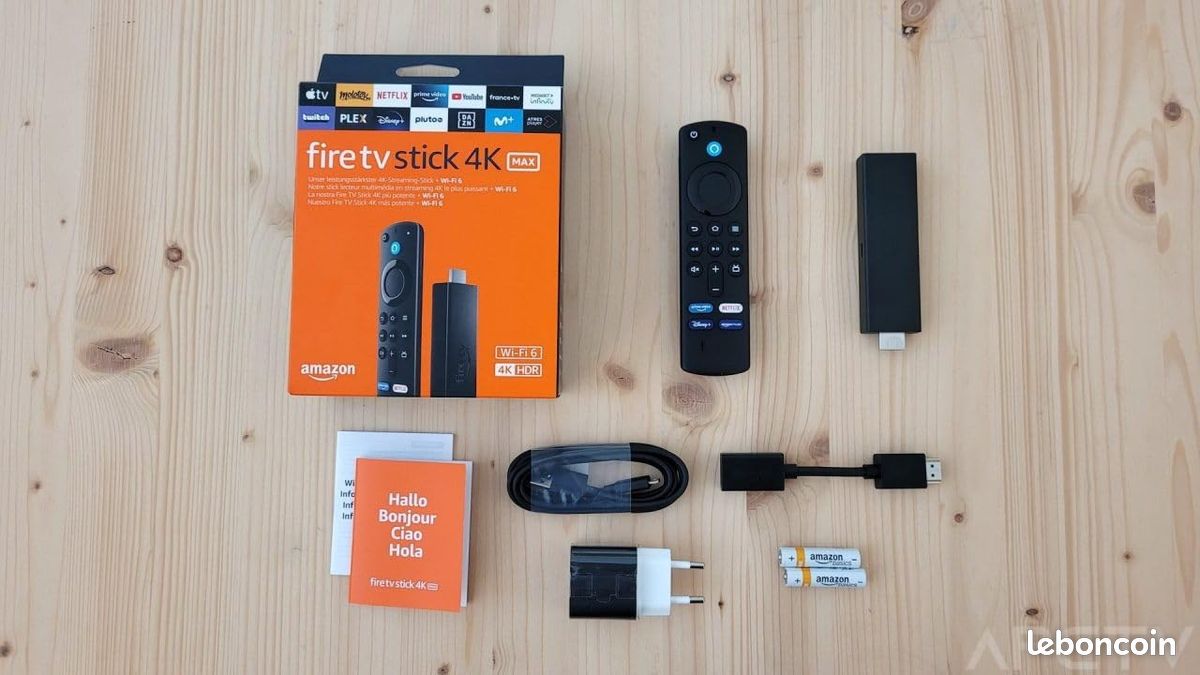 Amazon Fire TV Stick 4K Max (Dernière Génération) + Wi-Fi 6E (image 1)