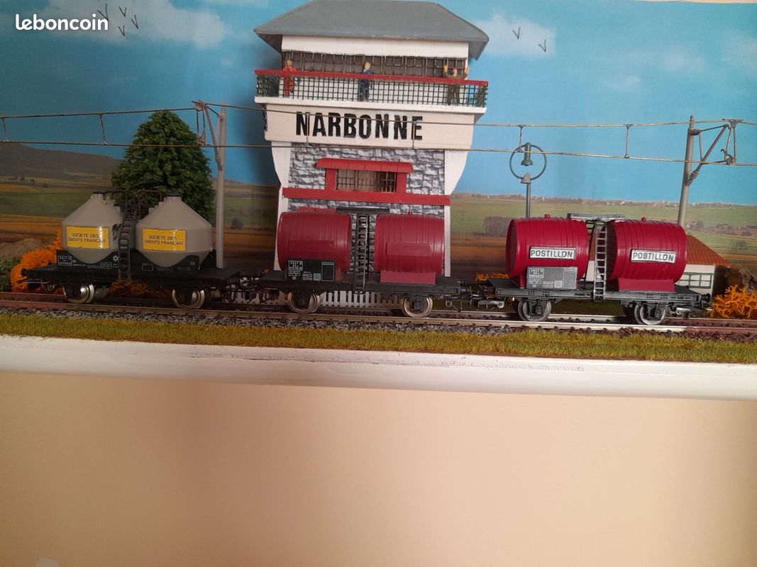 JOUEF LOT de 3 wagons couvert SNCF HO EUR 12,00 - FR