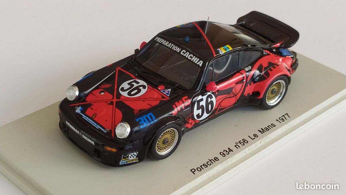 Spark 1/43 Porsche 911 Le Mans 1977 - Résine - Occasion