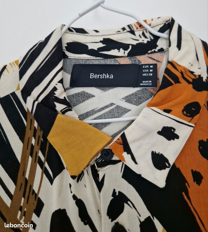Chemise Oversize Bershka Chemise Multicolore Chemise à Motifs