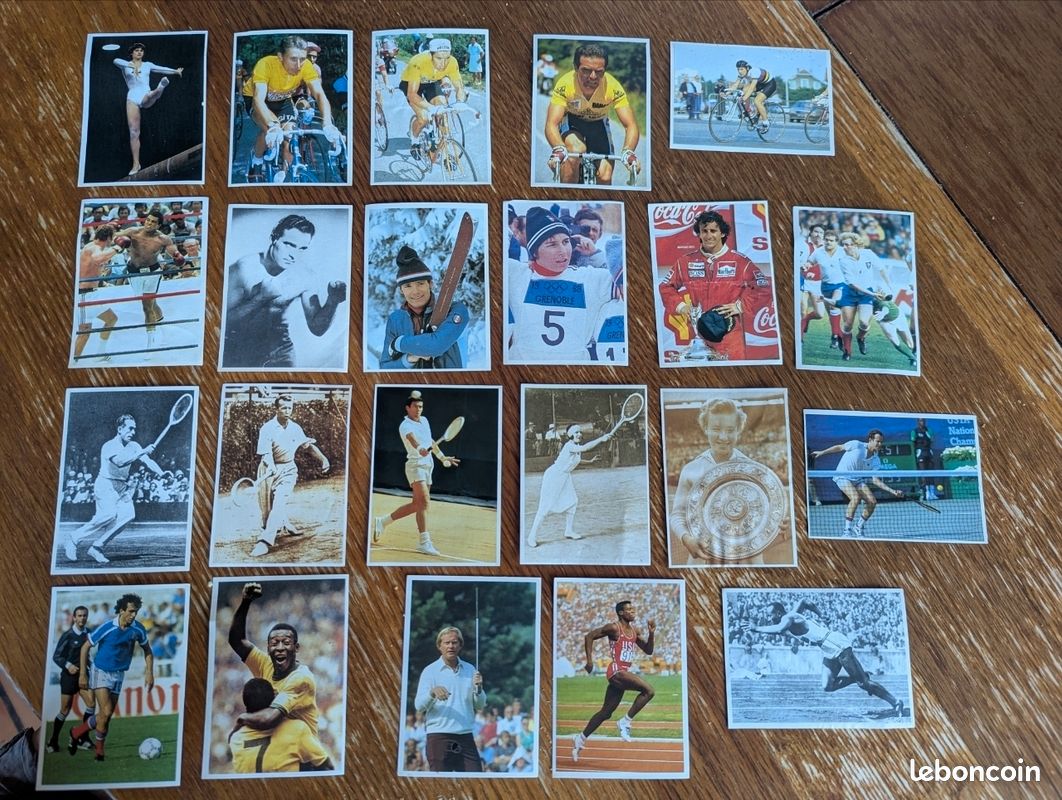 Images à collectionner Poulain série sport tennis (image 1)