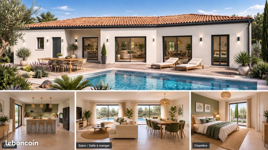 Maison 4 pièces 107 m² · à Vinassan · 107 m² · 362 900 €