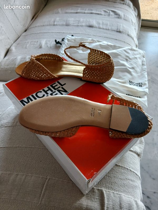 Sandales Babeth Michel Vivien Sandales Michel Vivien Gold Sandals