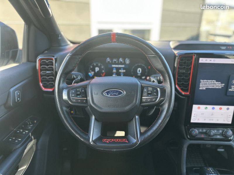 Ford RANGER 3.0 ECOBOOST V6 292 CH DOUBLE CABINE RAPTOR BVA10 - TVA - PAS DE MALUS - (image 21)