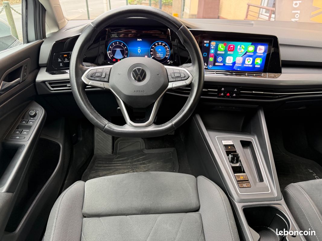 VOLKSWAGEN GOLF 8 1.5 E-TSI 150ch STYLE 1ST BVA APPLE CARPLAY (image 26)
