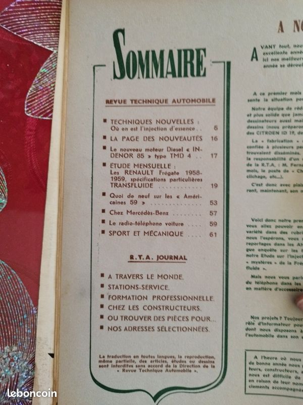 Revue technique Renault Fregate (image 4)
