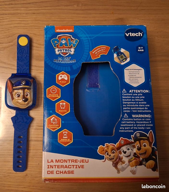 Montre jeu interactif Chase Pat Patrouille Jeux Jouets