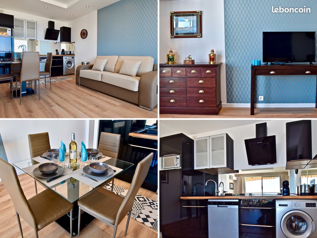 Appartement a louer cagnes-sur-mer - 2 pièce(s) - 52 m2 - Surfyn