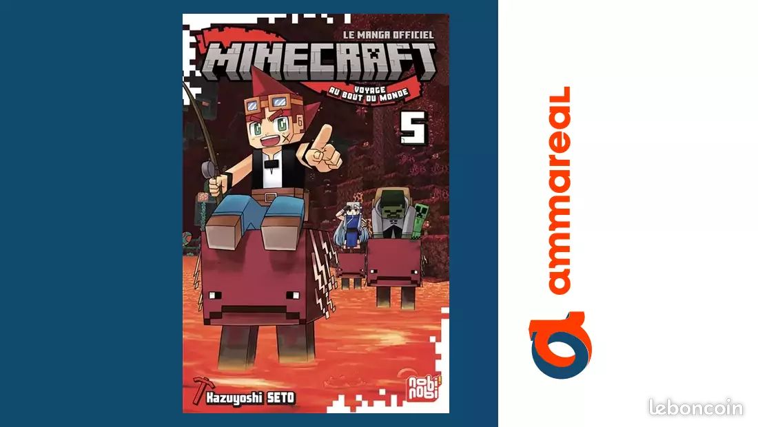 Minecraft, le manga officiel - Voyage au bout du monde T05 (image 1)