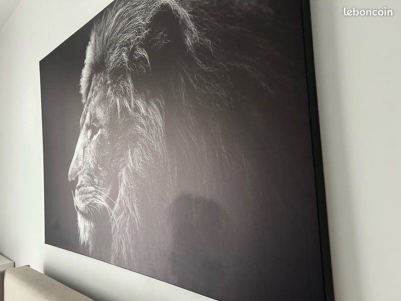 Tableau Lion en toile (image 2)