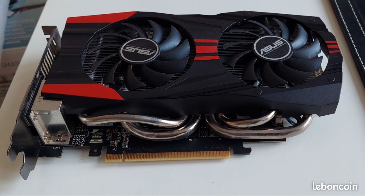 ASUS - carte graphique nVIDIA Geforce gtx 760, 2 go GDDR5, 760 bits d'occasion, HDMI, DVI