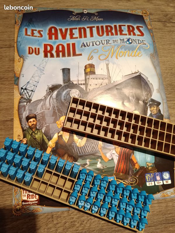Les aventuriers du rail: Autour du monde | L'Entre-Jeux
