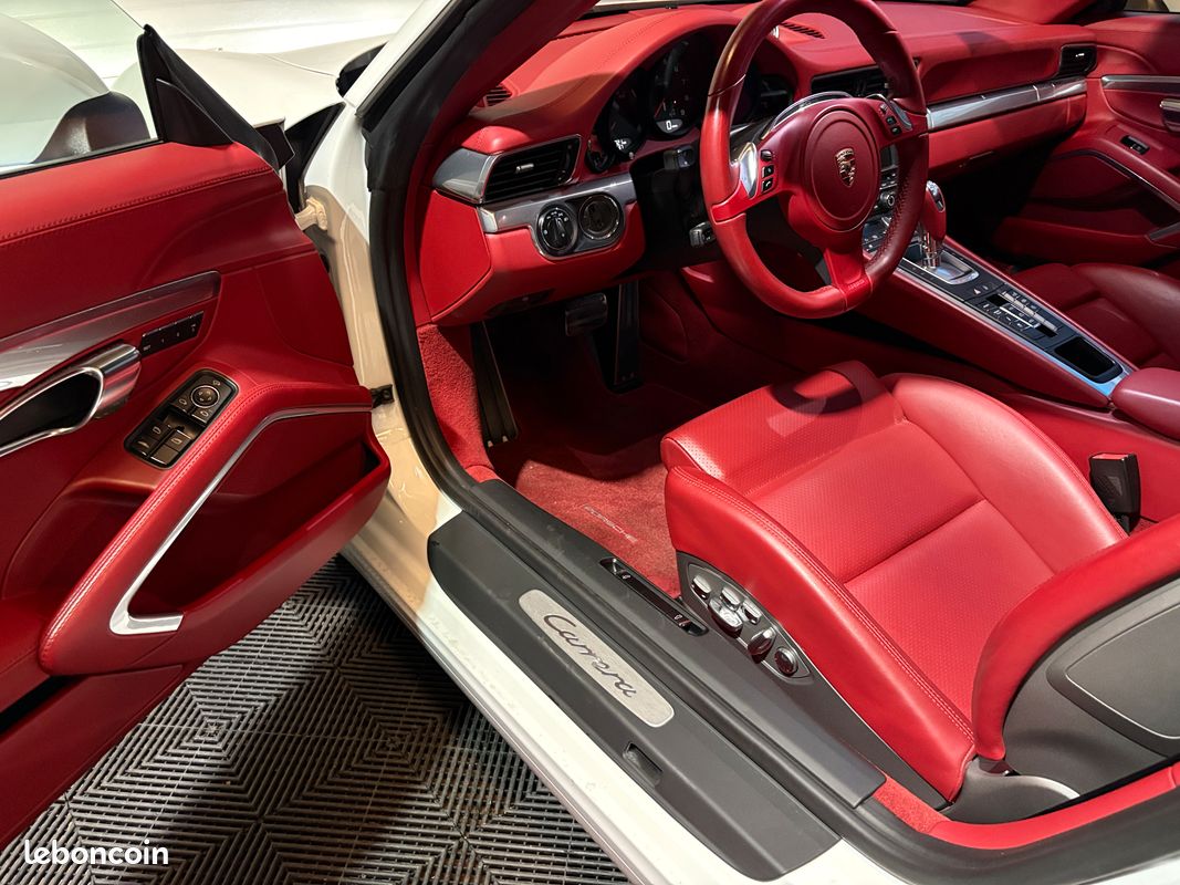Porsche 911 991 Carrera Cabriolet 3.4 350 CV PDK FRANCAISE 1 ERE MAIN (image 4)