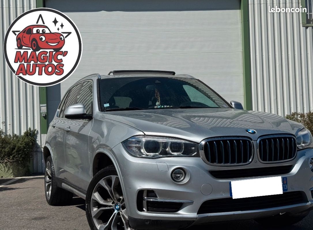 BMW X5 EXCLUSIVE FULL OPTiON HYBRIDE RECHARGEABLE 313 CH XDRIVE BOITE AUTO 4X4 TOIT OUVRANT PANO / CARPLAY SS FIL / CUIR CHAUFFANT / HAYON ELECT / AFFICHAGE TETE HAUTE / KEYLESS / GPS / CAMERA 360° / (image 1)