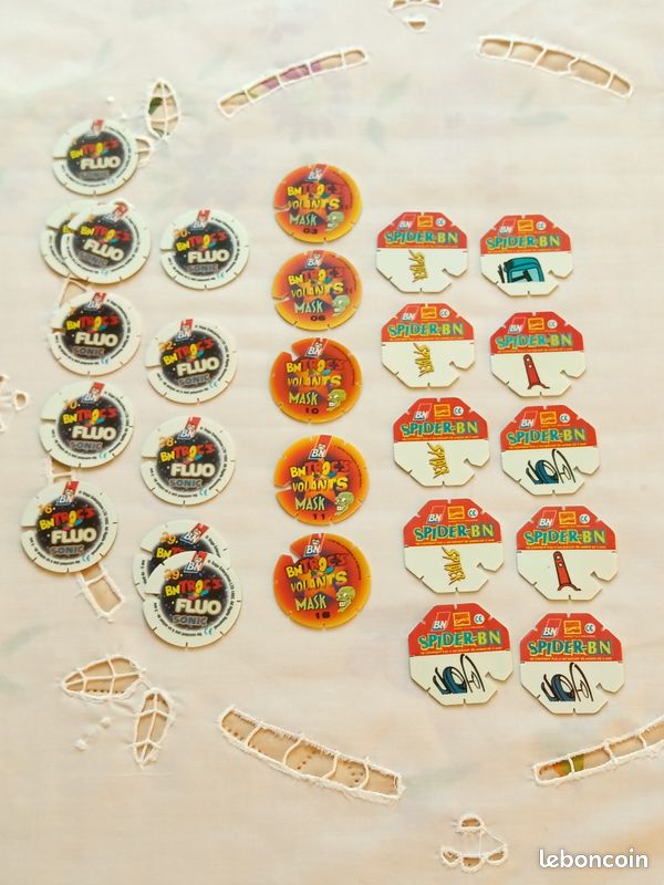 Collection BN 20 Pogs plastifiés (image 8)