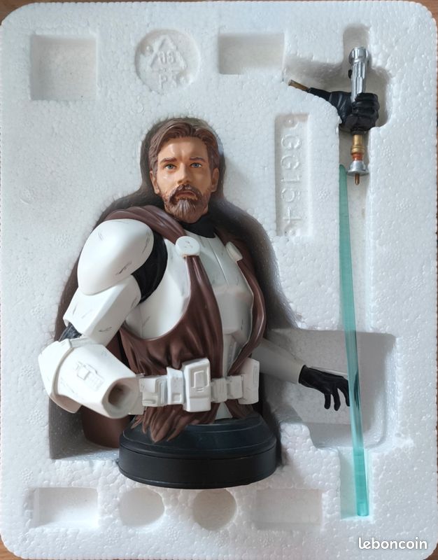 Mini-bust Gentle Giant Star Wars - Obi-Wan Kenobi En Armure De Clone Trooper - Édition 2007