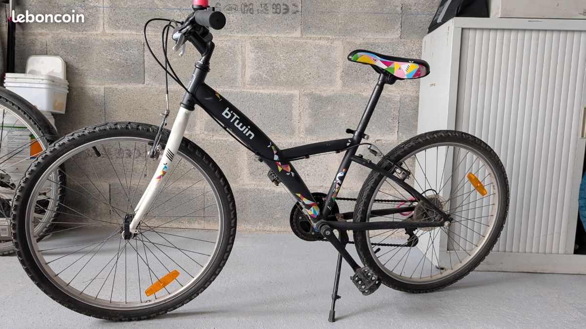 Vélo Btwin Noir Velo Decathlon 24 Pouces Noir Vélo Fille Velo