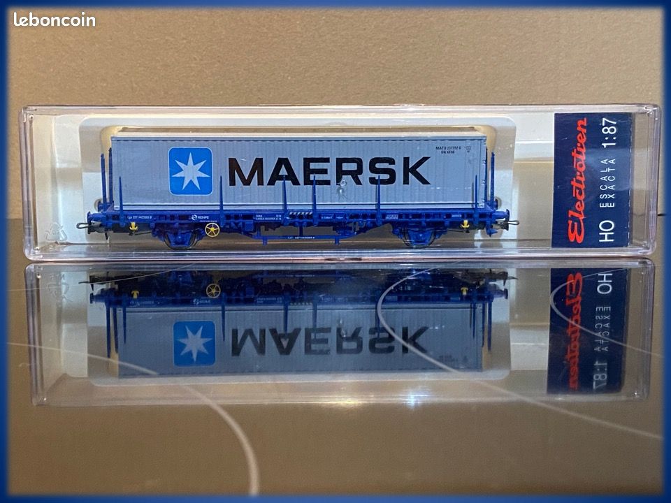 Wagon Electrotren Echelle HO Réf 1552K (image 3)
