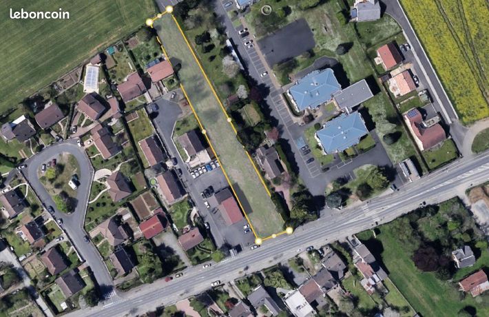Terrain 2448 m² Châteauroux