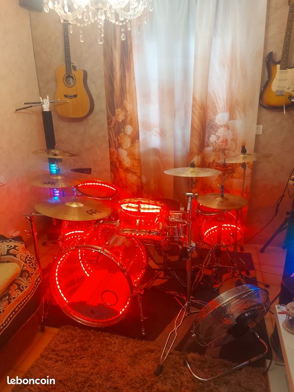 Batterie acoustique Pearl acrylique (image 5)