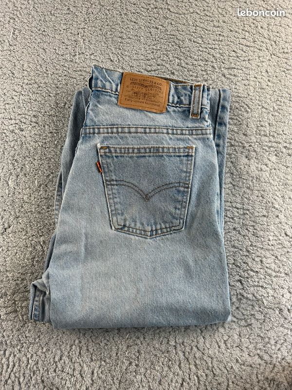Jean Levi's Bleu Coupe Droite pour homme W31 FR40/42 L34 #LEV.2388 (image 1)