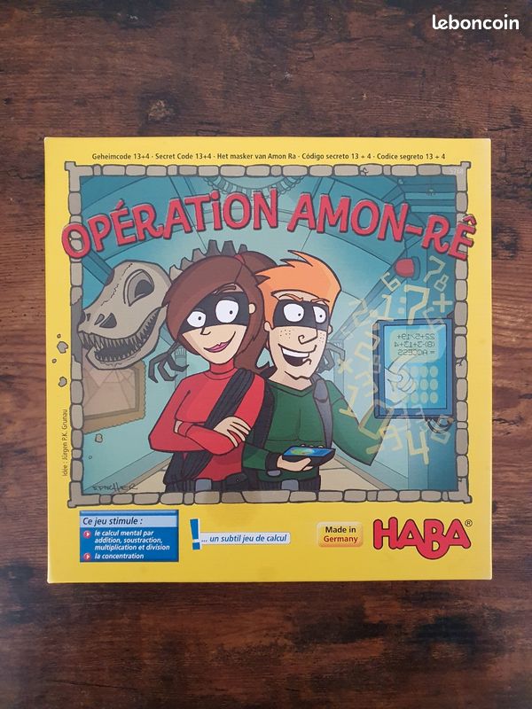 Opération Amon-Rê : jeu de calcul mental | Lutin Bazar