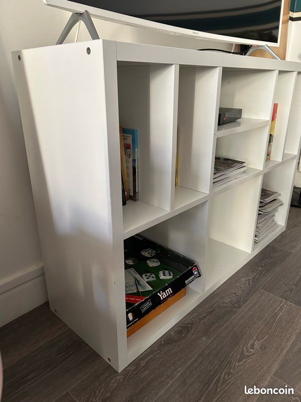 Meuble TV blanc (image 2)