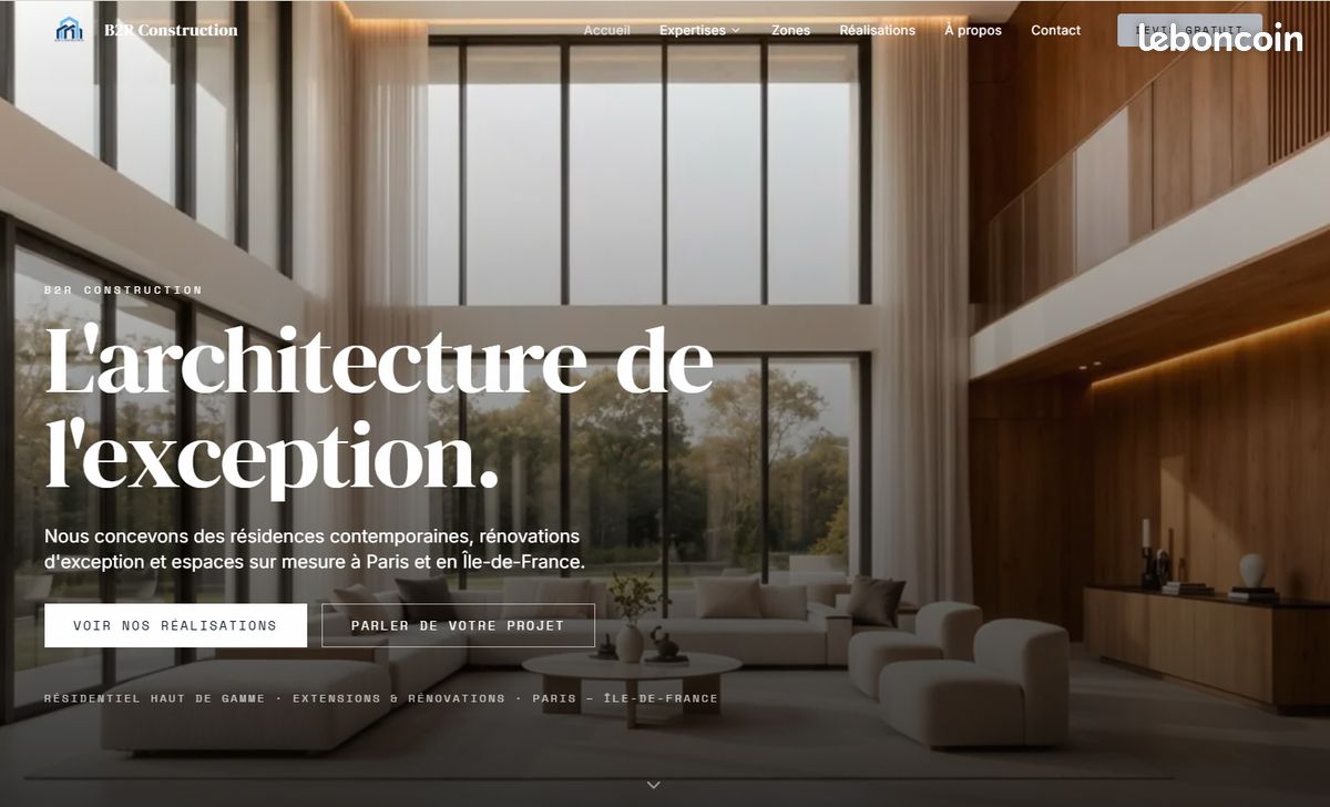 Site Internet Pro Sans Abonnement référencement en 24H (image 5)