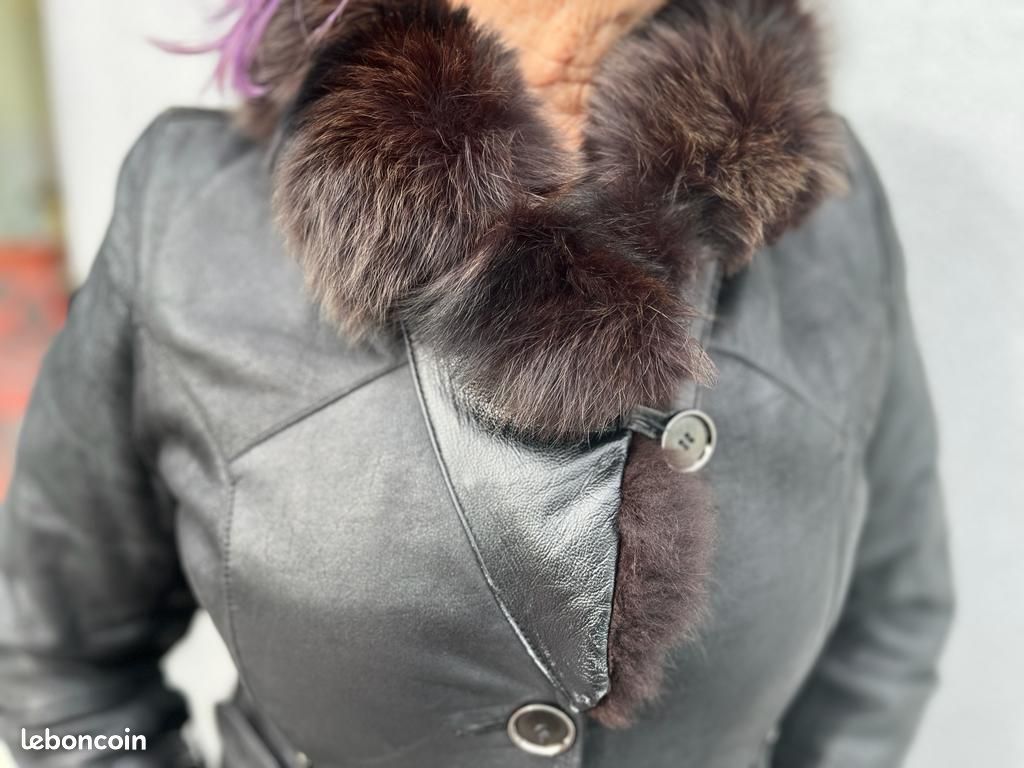 Manteau cuir (image 4)