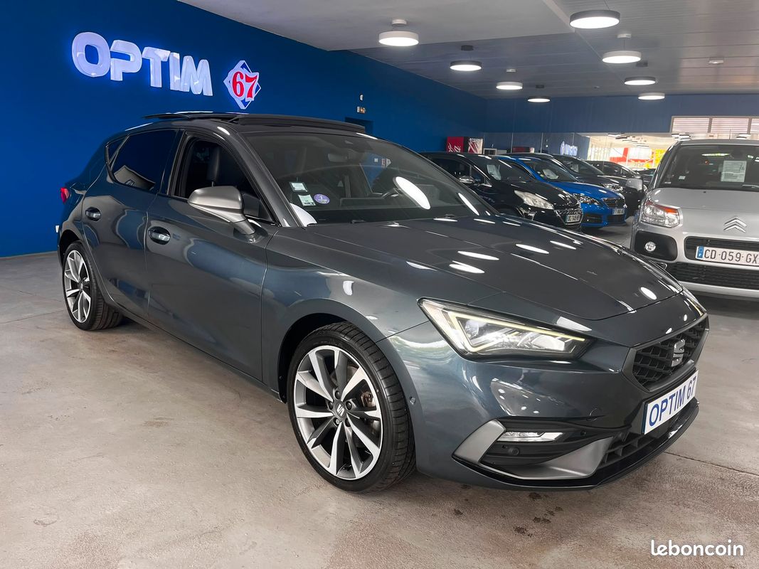Seat leon 1.4l tsi 204cv e-hybrid fr dsg6 an04/2021 entretien a jour garantie 1an (image 1)