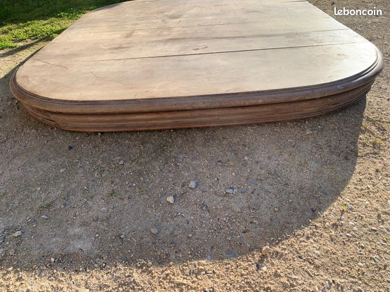 Plateau de table en noyer Henri 2 (image 1)