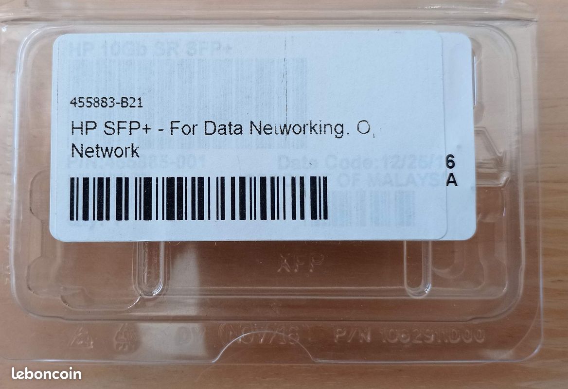 Transceiver HP 10Gb SR SFP+ (image 2)