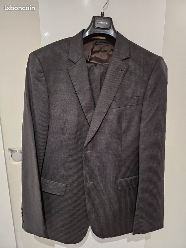 Costume balmain T54 marron (image 3)