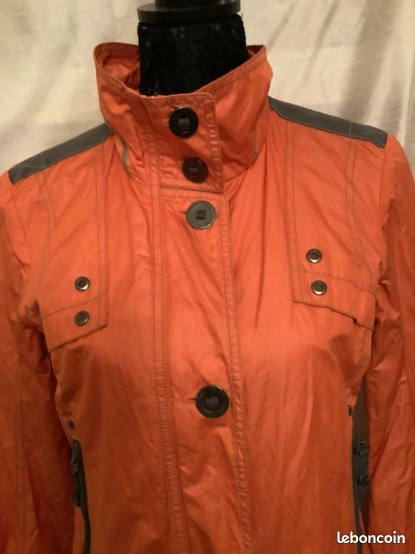 NWT Women's CITY STREETS Orange Frost Cami Ribbons