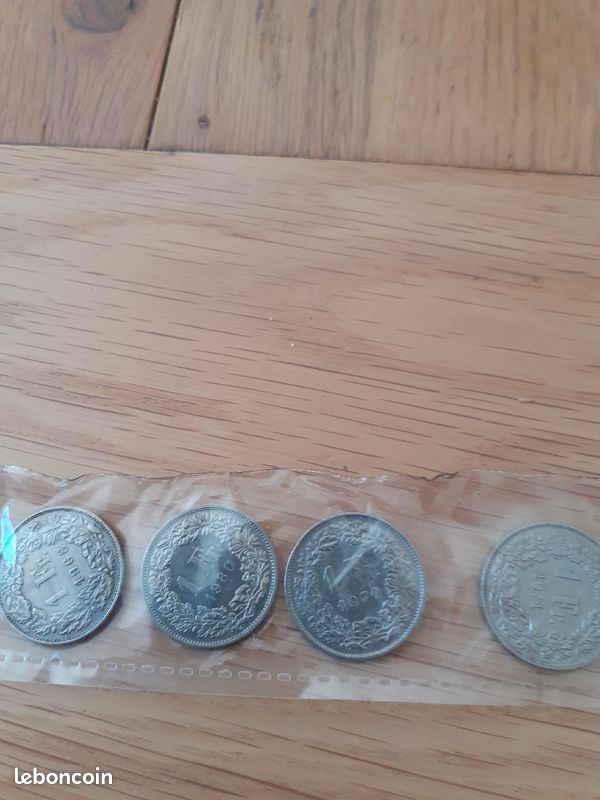 4 Pièces suisse de collection (image 1)