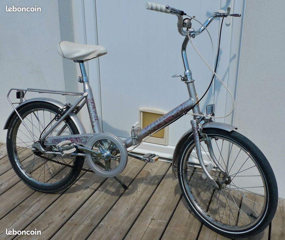 Vélo Enfant Vintage Raleigh Road Runner 20 Pouces 1980 - 1 Vitesse, Frein à Rétropédalage, Couleur Orange