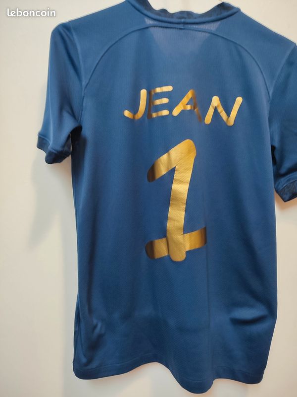 Maillot foot Équipe de France étoiles Nike 12-13 ans Vêtements