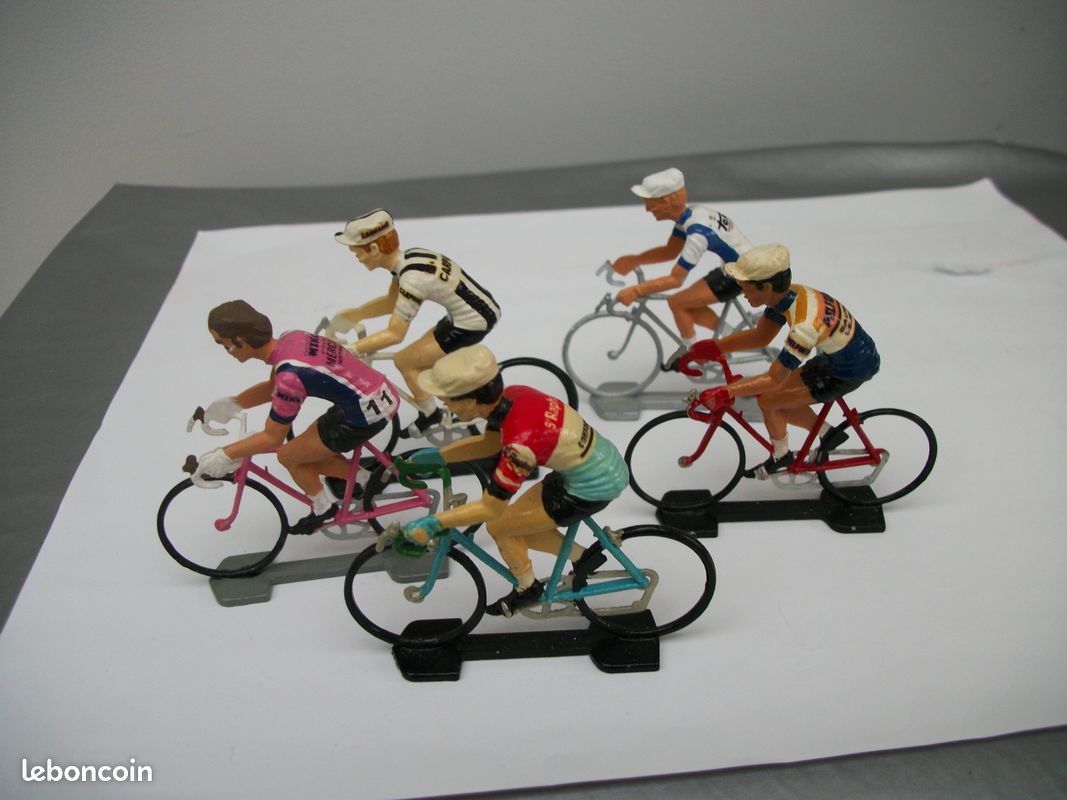 Figurines Cyclistes Cofalu – Tour De France 1977 COMPLET (11 Pièces Peintes Main)
