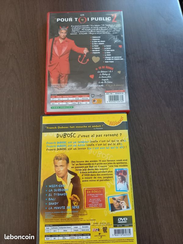 Lot de 8 dvd humoristique (image 8)
