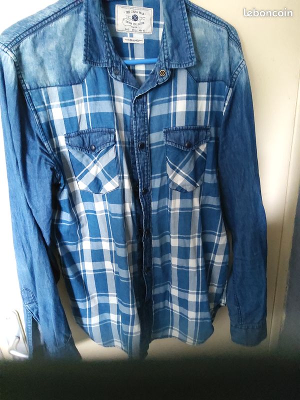 Chemises Homme Zara - taille L (image 2)
