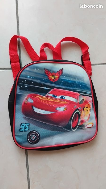 Sac à dos maternelle neuf Cars Disney Pixar (image 1)