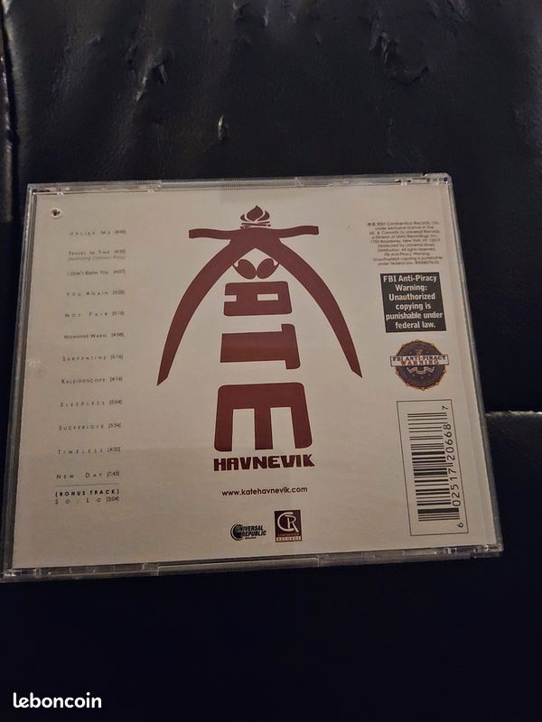 KATE HAVNEVIK - Cd pop (image 2)