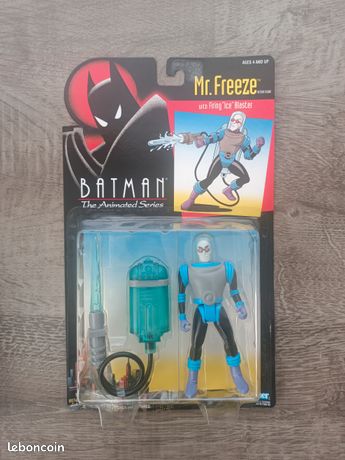 Figurine Mr Freeze (Mr Gel) Kenner 1993 Série Animée Batman - Loose Incomplète - Occasion