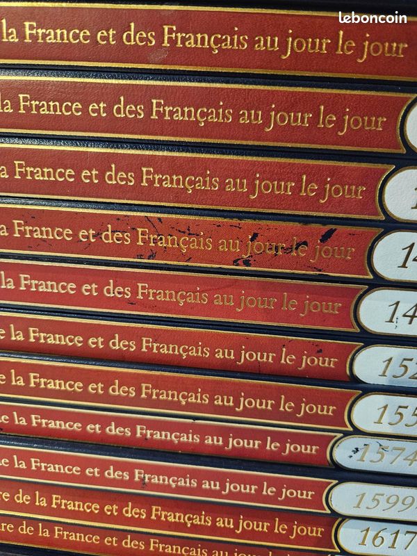 Collection complète en 36 volumes de l'Histoire de la France et des Français au jour le jour par André Castelot & Alain Decaux (éditions Robert Laffont) Partie 1 (image 14)