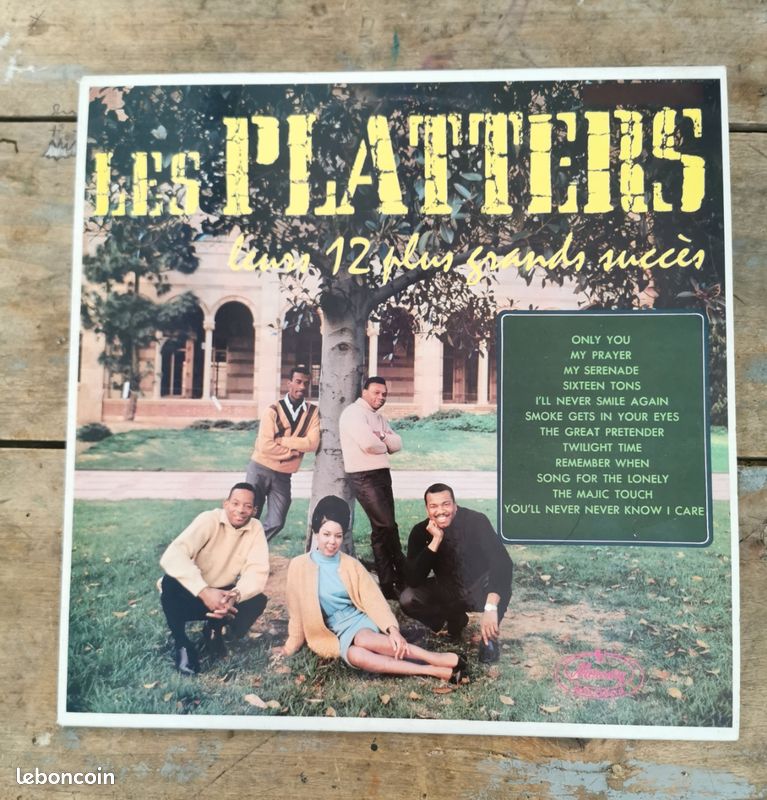 Vinyle 33t Les Platters (image 1)