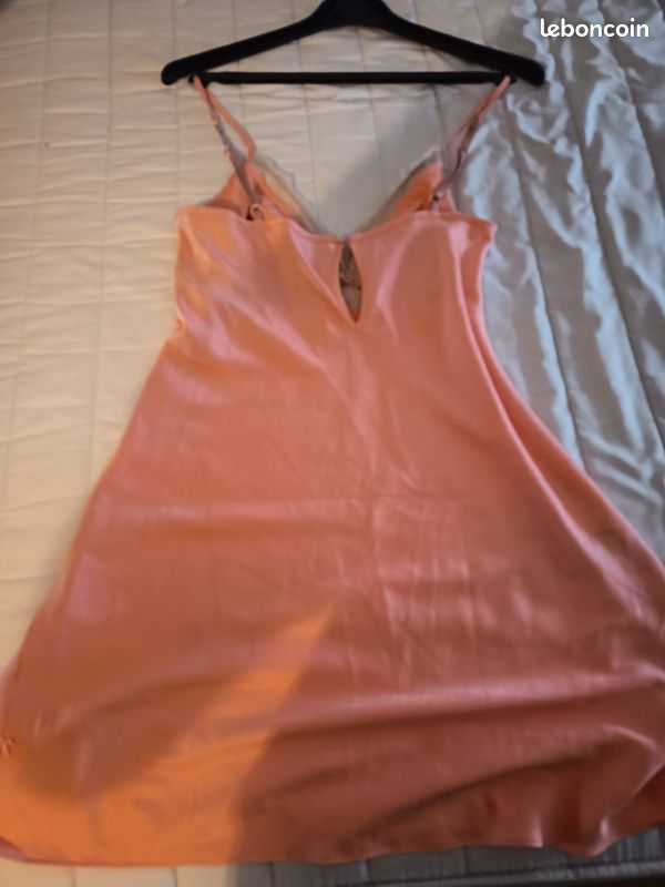 Nuisette Feelings Samara – Beige Abricot Et Noir, Taille T, Neuve Avec étiquettes