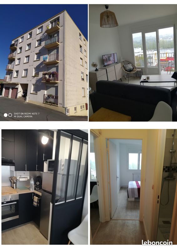 Appartement meublé T1bis - Limoges 87000 Bénédictins-Montplaisir (image principale 1)