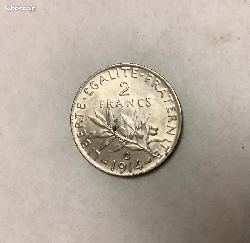 Monnaie française, piefort, 5 Francs Semeuse 1973 Argent Monnaies