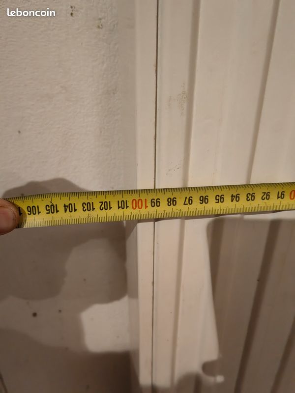 Radiateur vertical acier (image 2)
